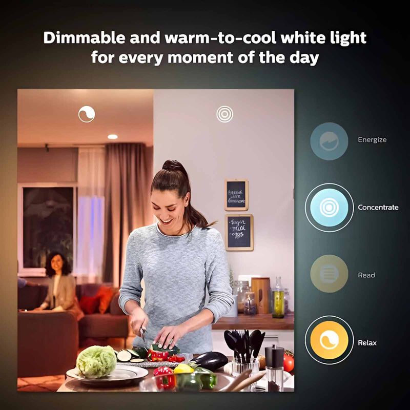 PHILIPS HU White Ambiance 4.2w Gu10 400 Lm 929003666705-image 8