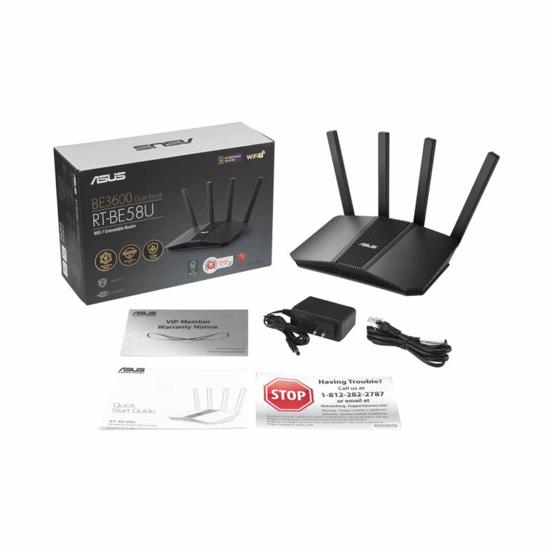 ASUS Dual Band Wifi 7 Router RT-BE58U-image 5
