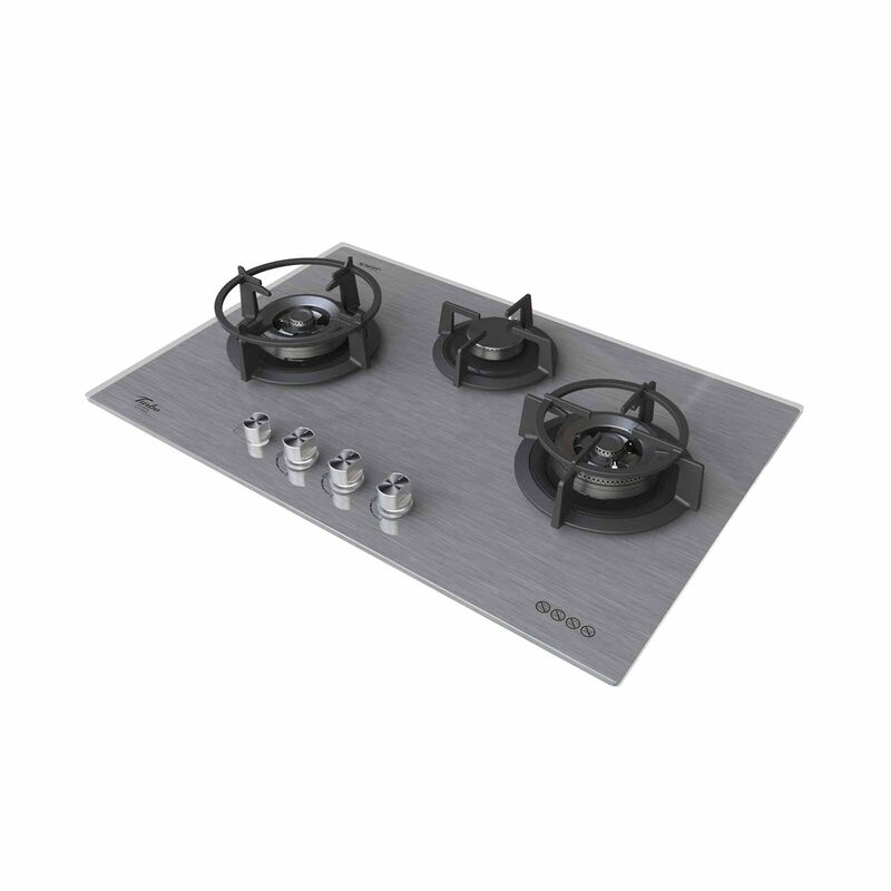 TURBO Built-in 3 Burners Glass Hob (77cm) (exclude Installation) T773GV-MS-image null