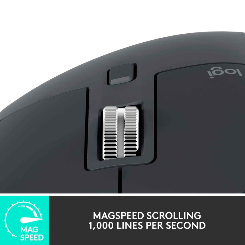 LOGITECH Mx Master 3s Wireless Mouse Graphite 910-006561-image 4