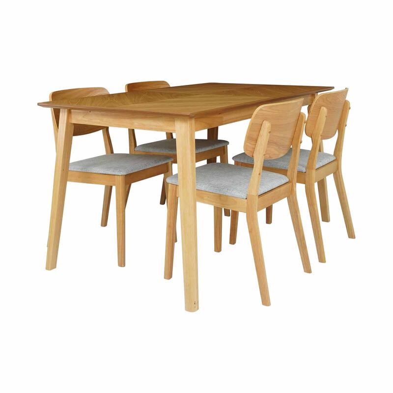 MUZE 5 Piece Dining Set GORDON-image 4