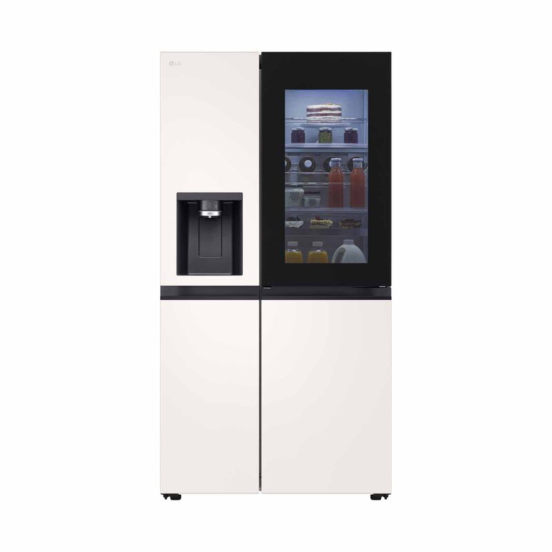 LG Multi-door Instaview Fridge (628l) - Beige GS-X6104BE-image 4