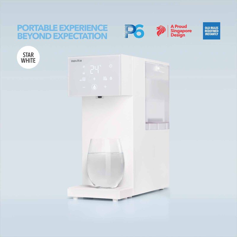 NOVITA Instant Hot/cold Water Dispenser - Star White (hydropure) P6 - STAR WHITE-image 4