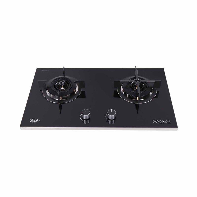 TURBO 78cm 2 Burner Tablet Gas Hob (buttons Control) T8805-image 1
