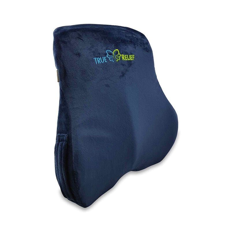 TRUE RELIE Ortho-memory Foam Back & Lumbar Support TRBLS-NV-image null