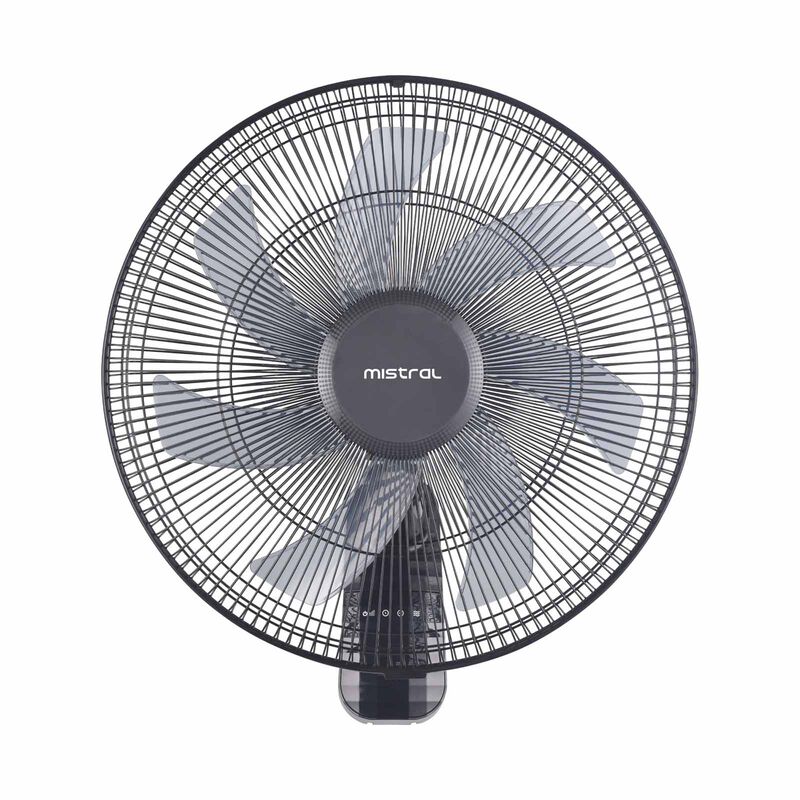 MISTRAL 18 In Dc Wall Fan With Remote Control-black MWF1810DR-image 1