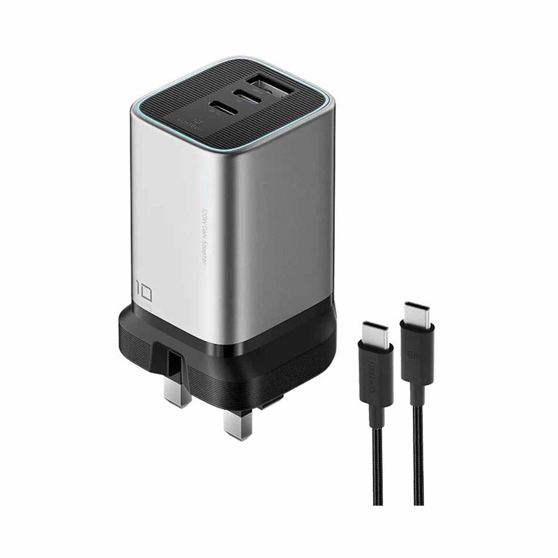 CUKTECH Charger No 10 Pd 120w Mini Gan W Cable CAD1203PUKGR-image 1