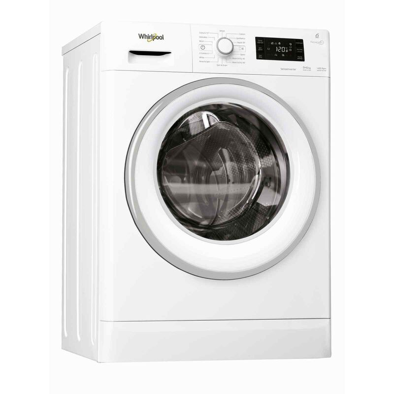 WHIRLPOOL Front Load Washer And Dryer (9kg/6kg) WWDH9614W-image null