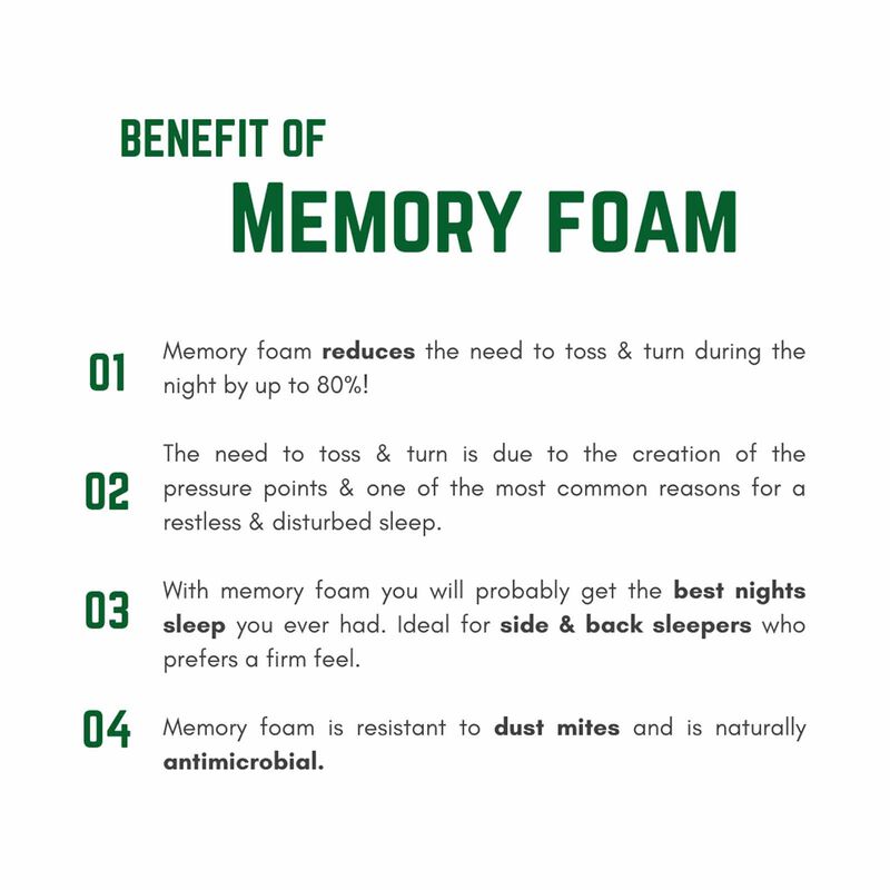 HILLCREST Aloe Vera Charcoal Memory Foam Pillow (online Exclusive) 5378-image 5