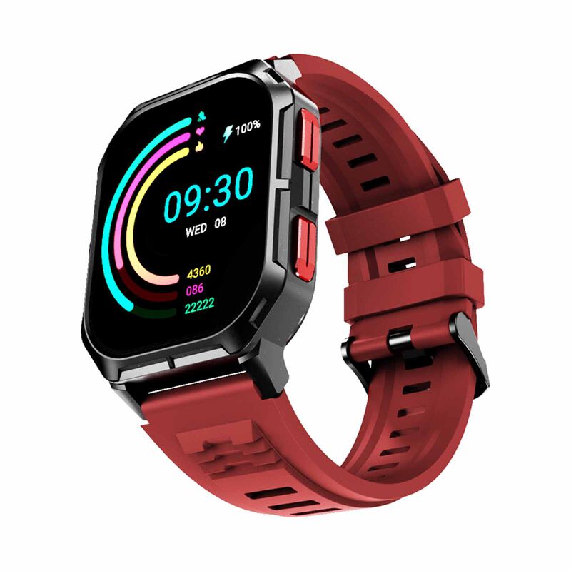 HIFUTURE Ultra3 - Red Bluetooth Smartwatch With Heart Rate Function HSSW1RD-image 5