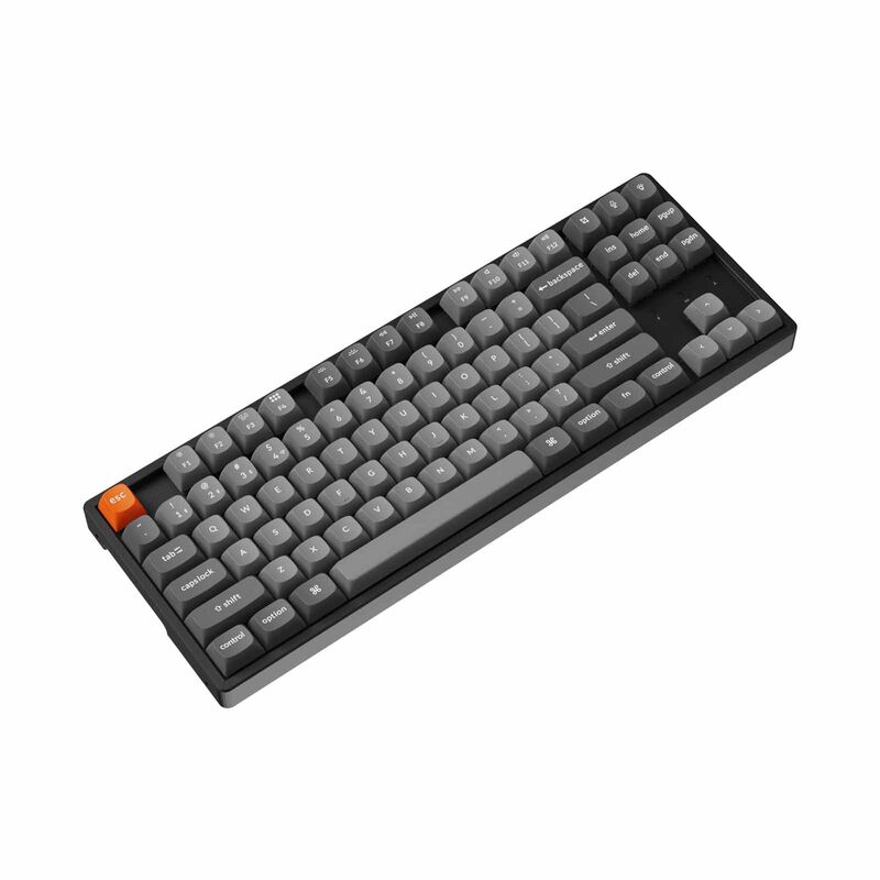 KEYCHRON K8 Max Tenkeyless Wireless Mechanical Keyboard, 80% Tkl 87 Key, Black Full Assembled, Banana Switch, KYCN-K8M-J4-image 4