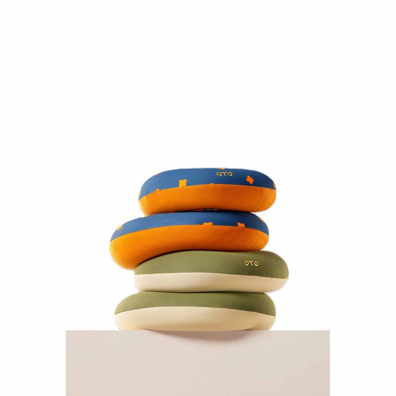 OTO Twistie U-shaped Neck Pillow - Green TW-009 - GREEN-image 3