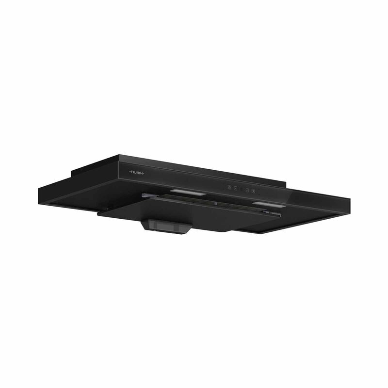 FUJIOH 90cm Slim Hood - Texture Black (exclude Installation) FR-MS2390R BK-image 2