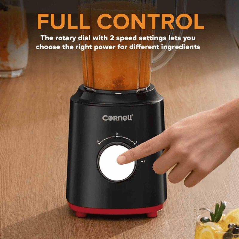 CORNELL Blender/grinder (1.5l) - Black CBLS42BK-image 2