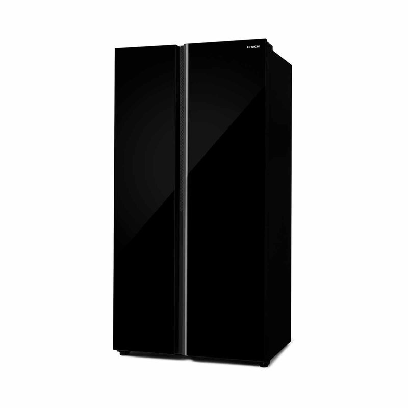 HITACHI Side By Side Door Fridge (656l) Glass Black HRSN9713ESGBKSG-image 3