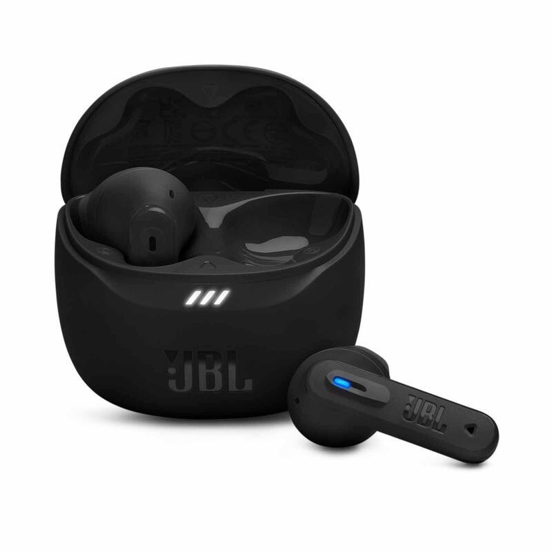 JBL True Wireless Noise Cancelling Earbuds TUNE FLEX 2 BLK-image 1