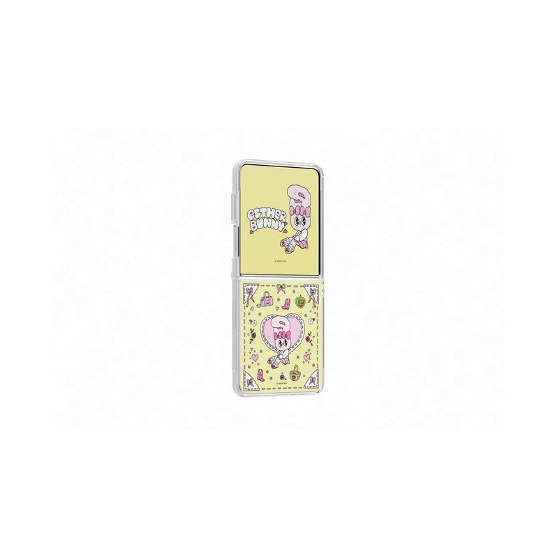 SAMSUNG Galaxy Z Flip7 Flipsuit Case With Card Esther Bunny Ribbon GP-FPF766HIBYW-image 2