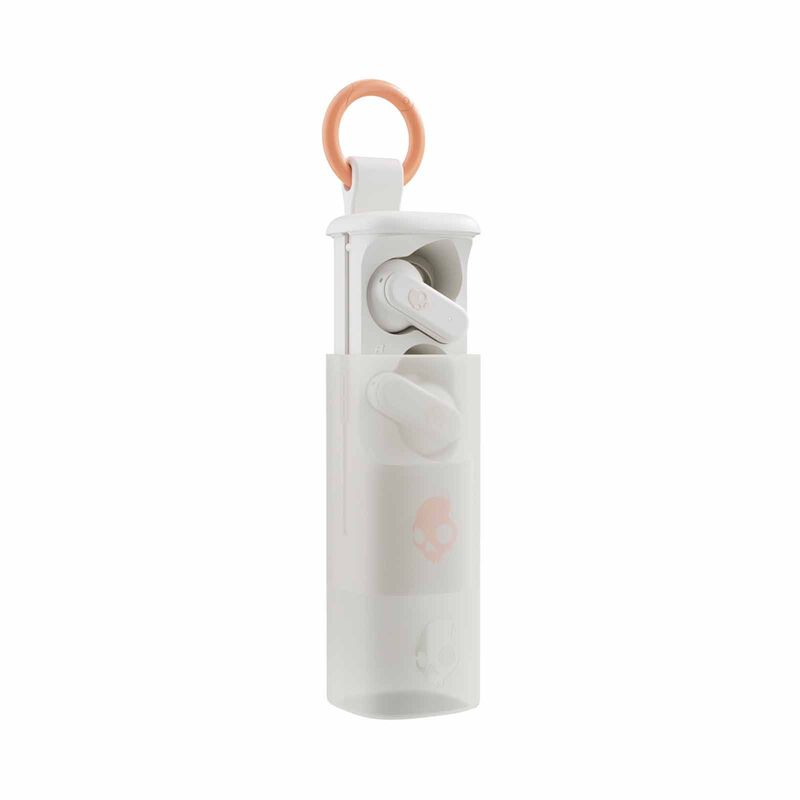 SKULLCANDY Dime Evo True Wireless Earbuds - Bone/orange Glow SK-S2DTW-S951-image 1