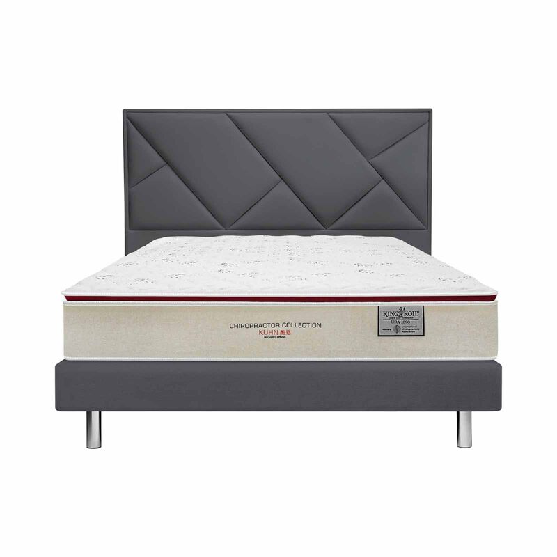 KINGKOIL Single Size Mattress W/ss193 Storage Divan And Headboard CHIROPRACTOR COLLECTION KUHN-image 1