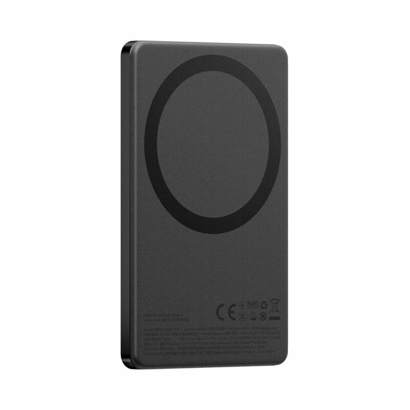ENERGEA Alupac Mini 3c, 5000mah Mini Aluminium Magsafe Compatible Powerbank - Gunmetal AP-MINI5K-GUN-3C-image 2