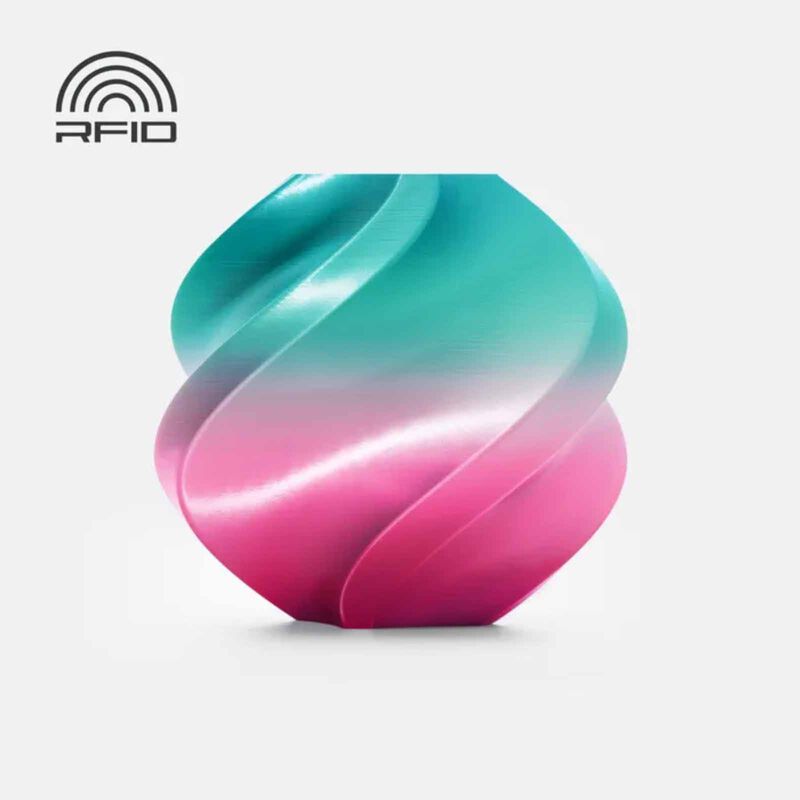 BAMBU LAB Pla Silk - South Beach - With Reusable Spool BAM-A05-M1-1.75-1000-SPL-image null