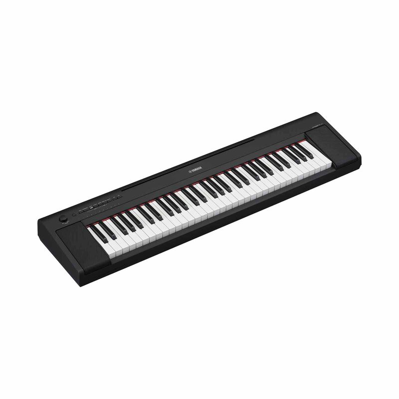 YAMAHA Portable Keyboard With Adaptor Pa-130b - Black NP-15B/PA-image 2