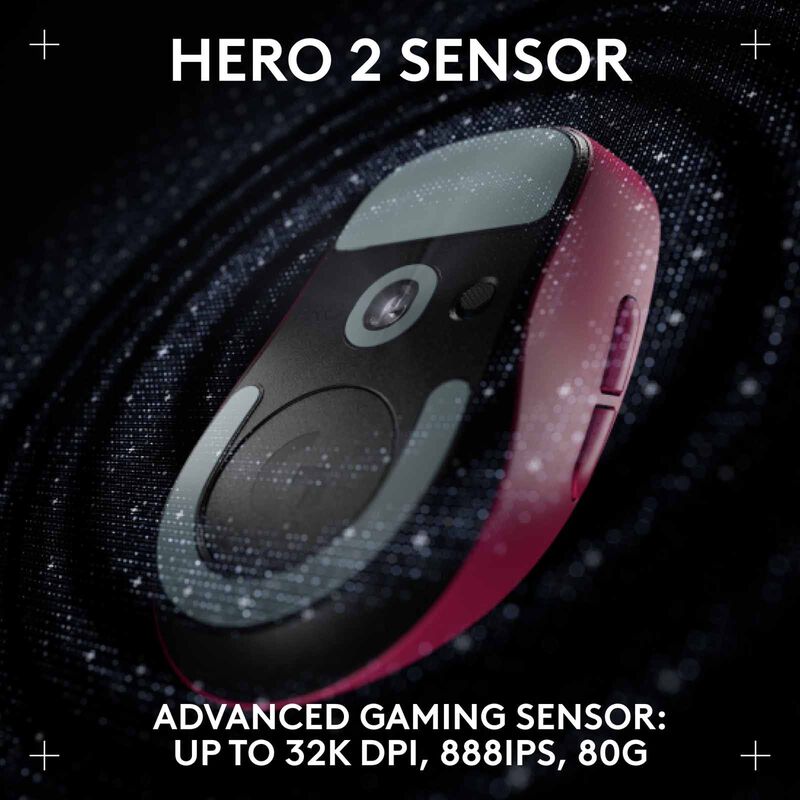 LOGITECH G Pro X Superlight 2 Dex Gaming Mouse (pink) 910-007375-image 14