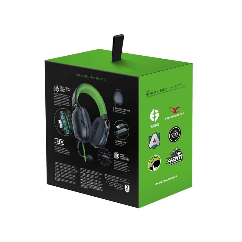 RAZER Gaming Headset Blackshark V2-se RZ04-03230200-R3M1-image 5