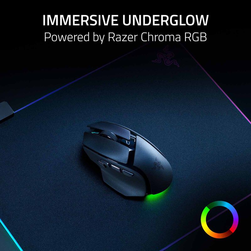 RAZER Basilisk V4 Hyperspeed - Ergonomic Wireless Gaming Mouse RZ01-05680100-R3M1-image 9