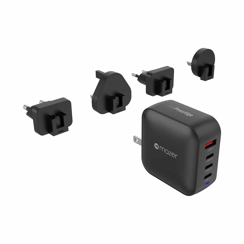 MAZER Ganprestige Pd100w 3c1a With 4 Travel Plugs-black M-G100W-V5-BK-image 4