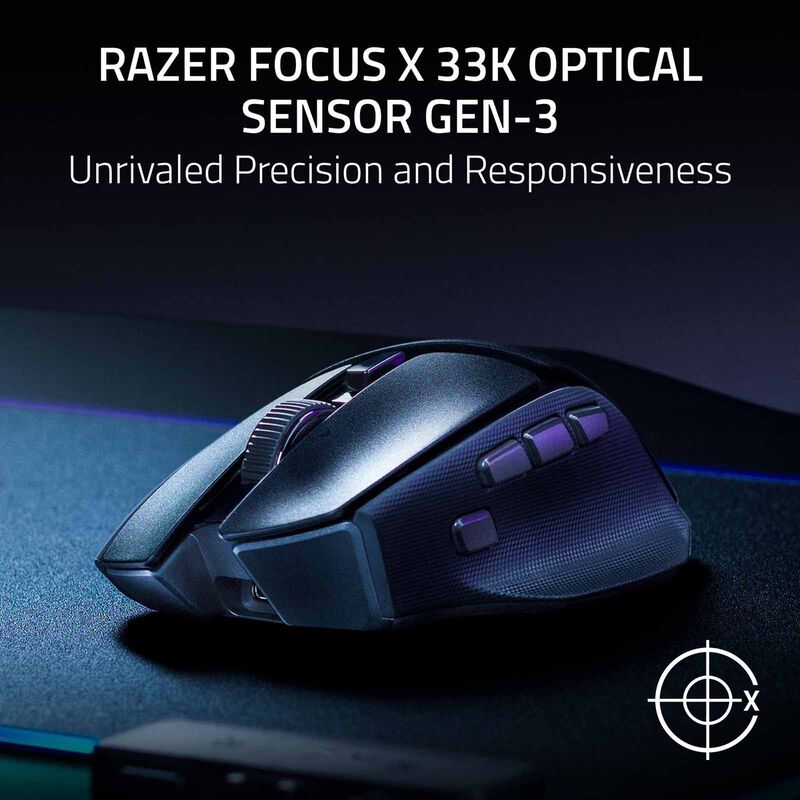 RAZER Basilisk V4 Hyperspeed - Ergonomic Wireless Gaming Mouse RZ01-05680100-R3M1-image 6