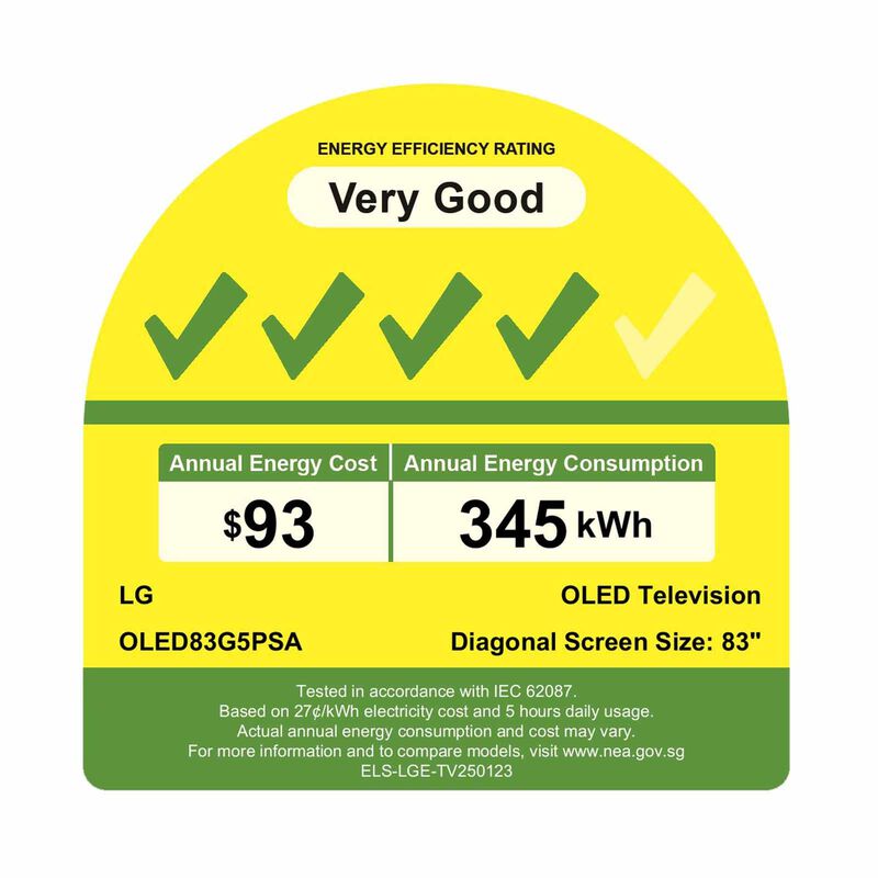 LG 83 In 4k Uhd Oled Tv OLED83G5PSA.ATC-image 12
