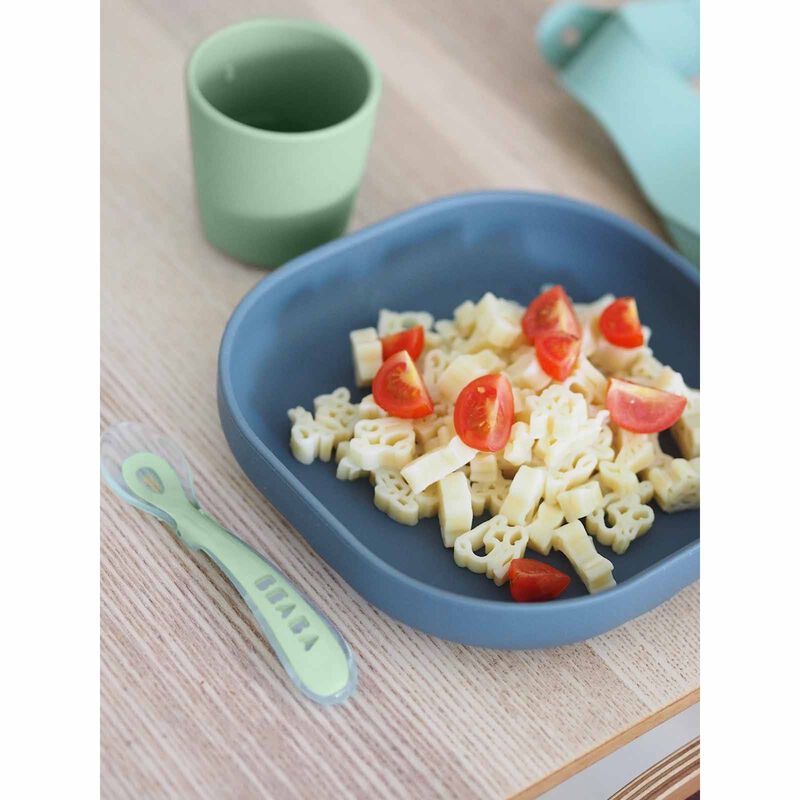 BEABA Suction Meal Set - Mineral (online) SILICONE-image 4