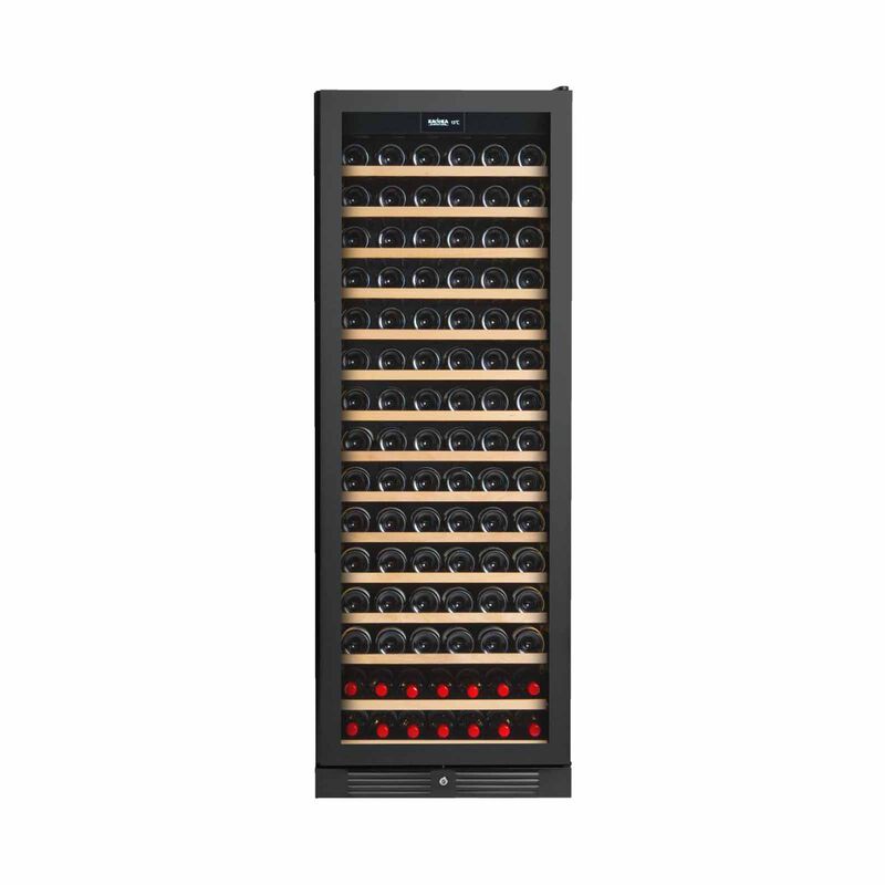 KADEKA Wine Chiller - Matt Black (183 Bottles) (reversible Door) KSP183TL-image 1