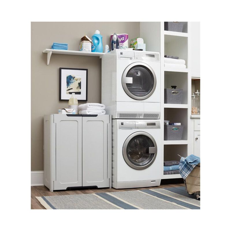 KETER Magix Foldable Cabinet Grey 76.5(l) X 47(w) X 90.5(h) Cm D-KT-78-5250 (EXCLUDE INSTALLATION)-image 2