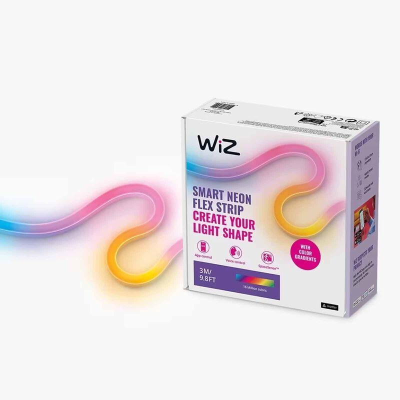 WIZ Neon Led Flex Strip 5m Uk Plug Color 929004126717-image 2