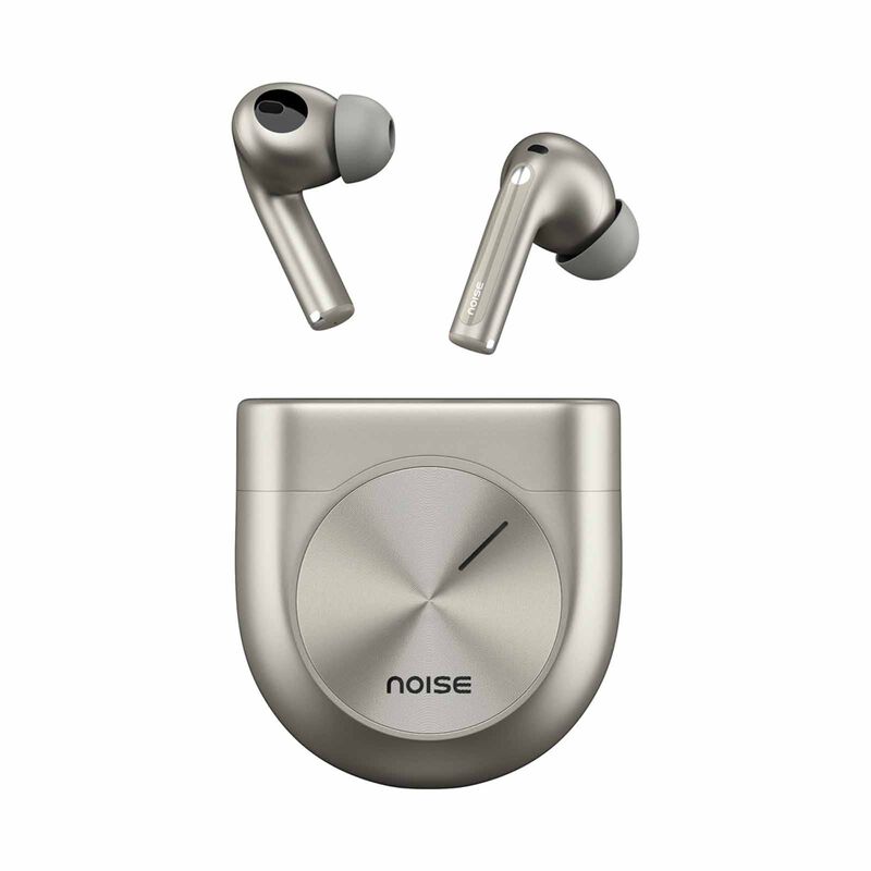 NOISE Masterbuds Truly Wireless Bluetooth Earbuds - Titanium AUD-HDPHN-MASTERBUDS-TITANIUM-image 1