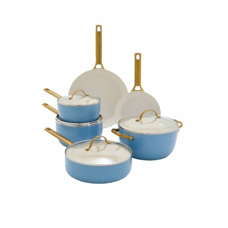 GREENPAN Padova 6pcs Set - Coral Blue GPPA045156-image 1