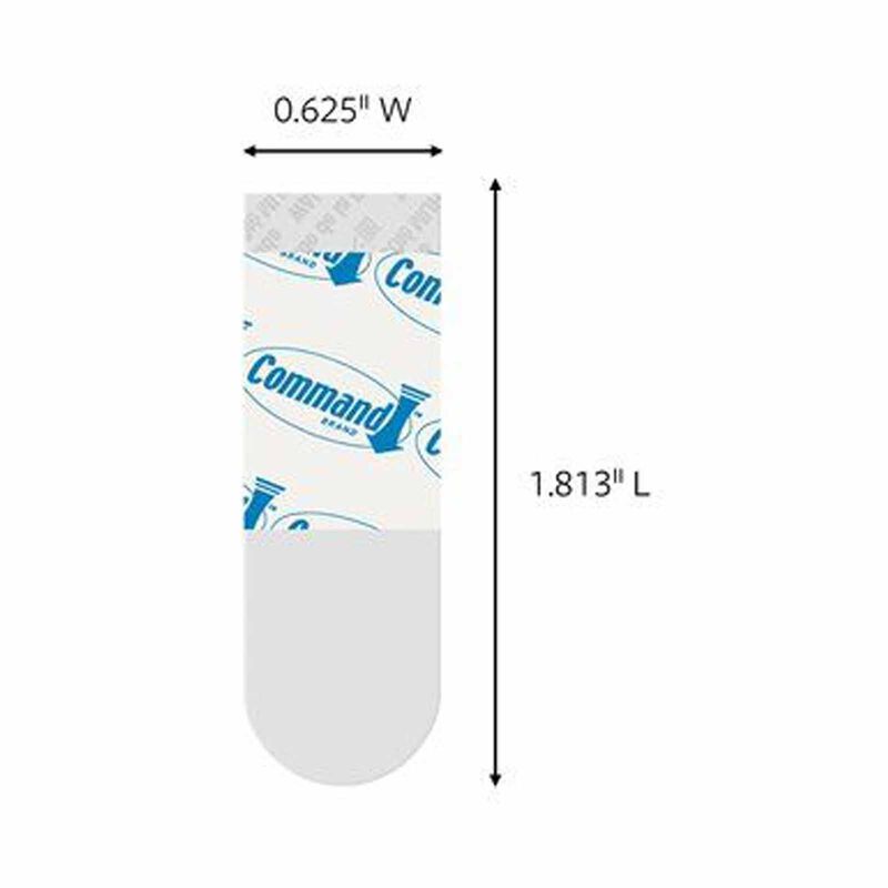 3M COMMAND Clear Small Refill Strips 17024CLR-image 5
