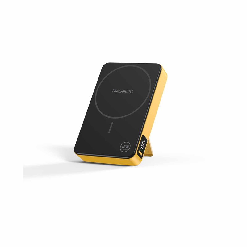 MAZER Magnetic 15w 10,000mah/pd30w With Istand Power Bank-sol M-MAGAIR20-SOL-image 6