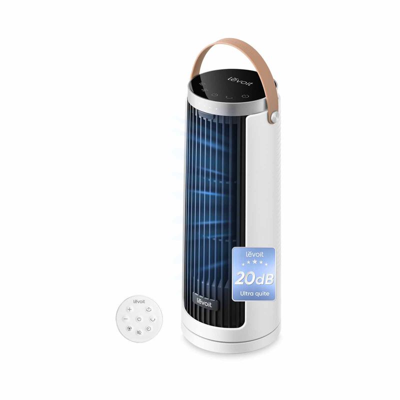 LEVOIT Windi Mini Tower Fan -white LV-MINIWINDI-WH-image 1