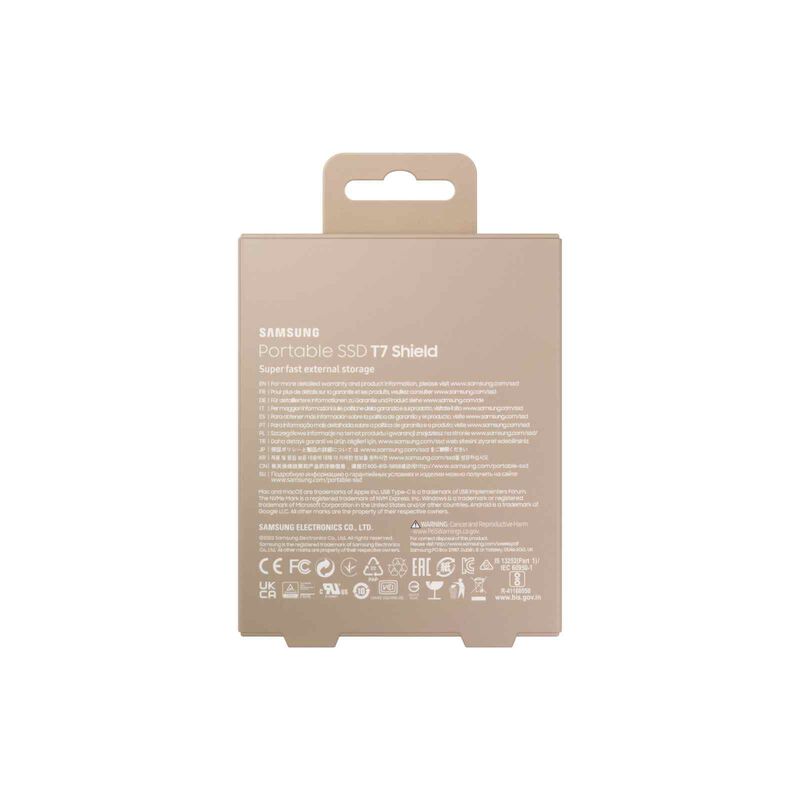 SAMSUNG T7 Shield Beige 1tb MU-PE1T0K/WW-image 8