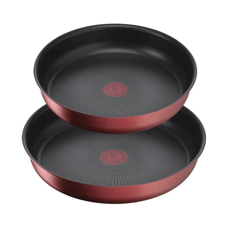 TEFAL Ingenio Daily Chef Induction Red 3pc Set L39896-image 2