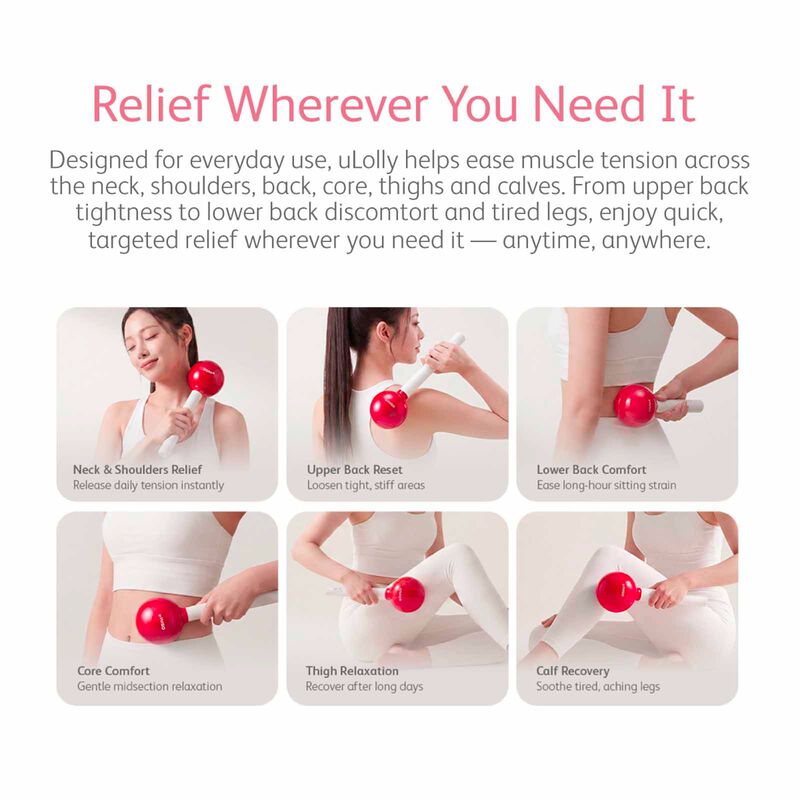 OSIM Ulolly Handheld Massager - Lemon OS-2264-YW-image 5