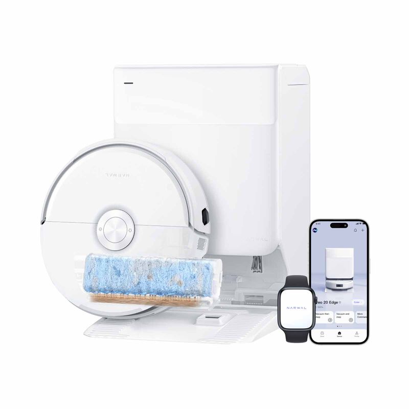 NARWAL Freo 20 Egde Robot Vacuum & Mop - White Uk YJCC041-image 2
