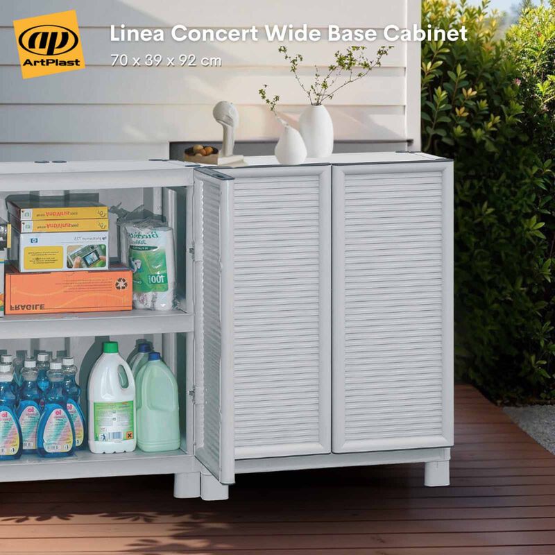 ARTPLAST Linea Concert Wide Base Cabinet 70x39x92cm CONCERT-image 1