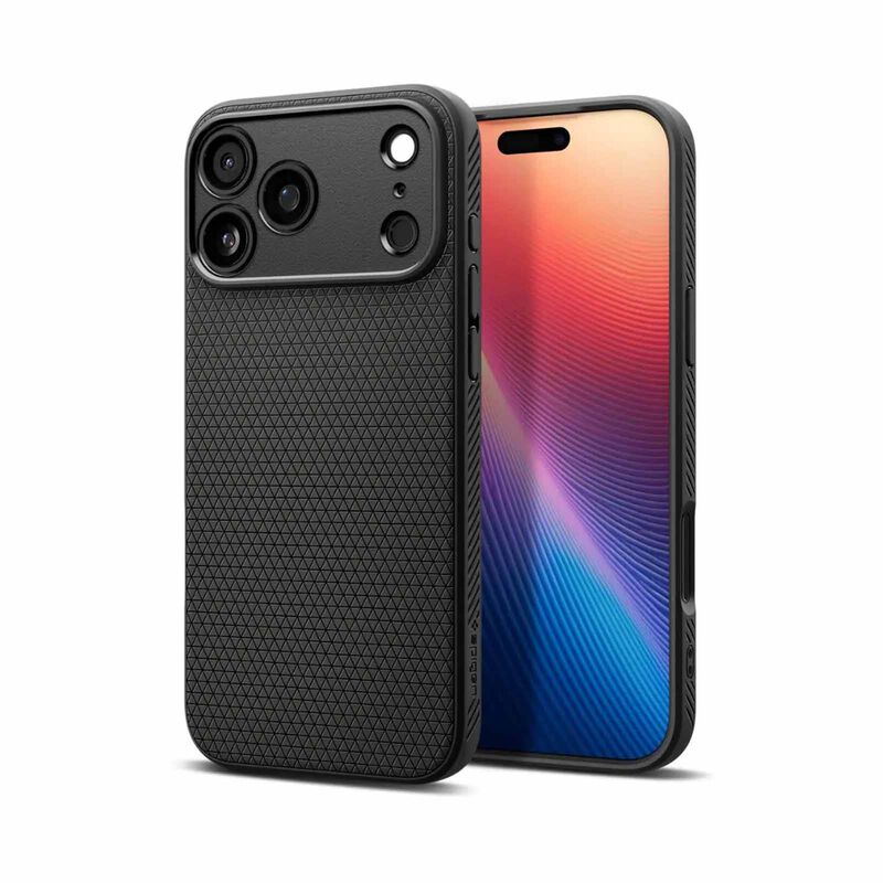 SPIGEN Iphone 17 Pro Liquid Air Matte Black ACS10331-image 1
