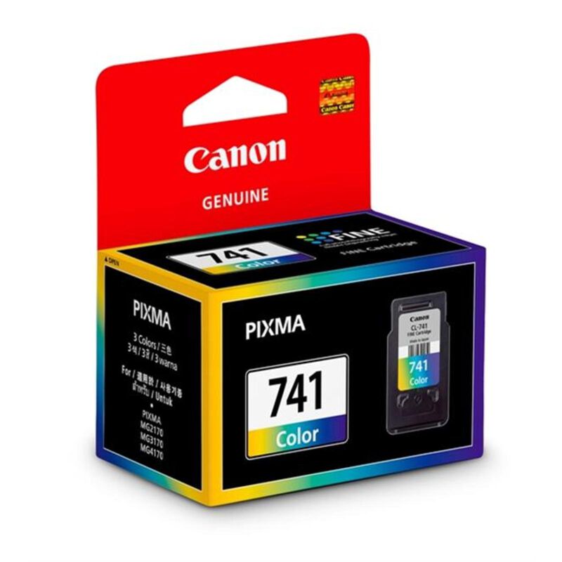 CANON Ink Cartridge Pg-741 Colour Mg2170/mg3170/mg4170 CL-741-image 1