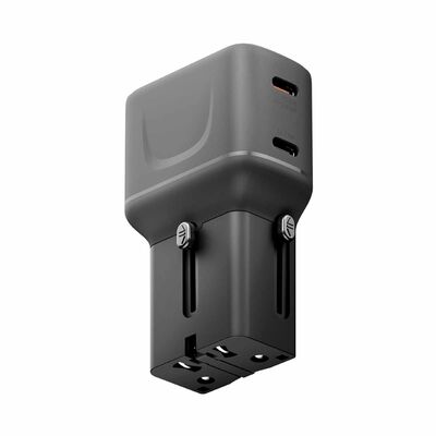 ENERGEA Travelgo Adapter 30, 2c 30w - Gunmetal TGA-30-GUN