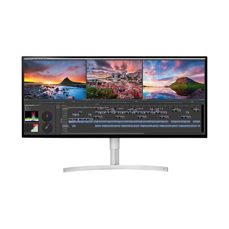LG 34 In Nano Ips Uhd 4k Ultrawide Monitor 34WK95U-W-image 1